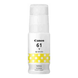 Canon GI61Y YELLOW INK BOTTLE FOR G3620 G3625 G3660 7.7K PAGE YIELD
