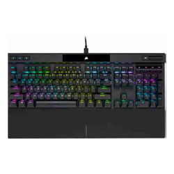 Corsair K70 RGB PRO Mechanical Gaming Keyboard Backlit RGB LED CHERRY MX SPEED Black Black PBT Keycaps