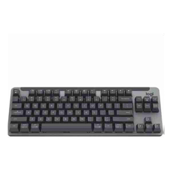 Logitech Signature YR0078 Keyboard Wireless Connectivity Graphite Mechanical/MX Keyswitch Bluetooth 5.1 10 m Mac PC AAA Battery Size Supported