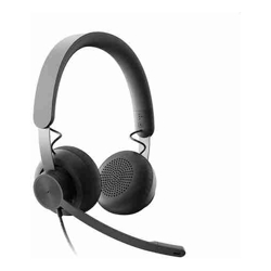 LOGITECH ZONE WIRED MS STEREO HEADSET,NOISE CANCELLING,USB-C W/USB-A, ADAPTER 2YR WTY