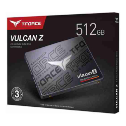 Team T253TZ512G0C101 T-Force VULCAN Z 512GB 2.5" Sata SSD