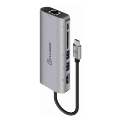 ALOGIC USB-C Portable Docking Station with Power Delivery - Space Grey (Refurbished)