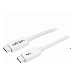 StarTech STARTECH.COM 1M THUNDERBOLT3 CABLE 20GBPS 100W PD WHITE 2YR