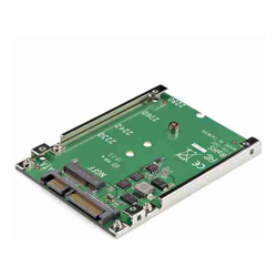 STARTECH.COM M.2 SSD to 2.5" SATA ADAPTER CONVERTER, 7MM OR LARGER 2.5" SATA BAY, 2YR
