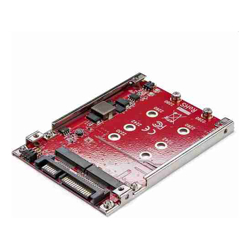 STARTECH.COM DUAL-SLOT M.2 to SATA ADAPTER - M.2 ADAPTER - RAID 2YR