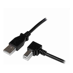 StarTech STARTECH.COM 1M USB2.0 A TO USB2.0 B CABLE M TO M Right ANGLE LTW