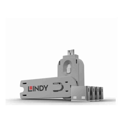 Lindy  Lindy USBA Port Block/Key x4 W