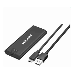 VOL ENC USB-C-M.2-SATA-SSD-ALUM