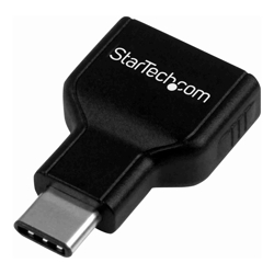STARTECH.COM USB-C (THUNDERBOLT3) to USB3.0 ADAPTER, M to F, BLACK, 2YR