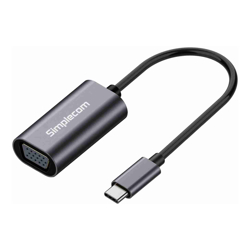 Simplecom DA104 USB-C to VGA Adapter Full HD 1080p