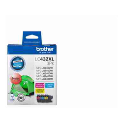 LC432XLPK3 COLOUR VALUE PACK - UP TO 1500 PAGES