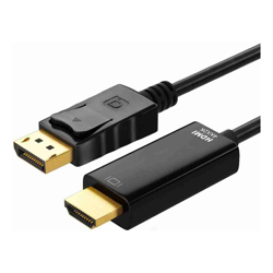 Astrotek DisplayPort DP Male to HDMI Male Cable 4K Resolution For Laptop PC to Monitor Projector HDTV Video Cable 2M