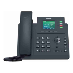 Yealink (SIP-T33G) 4 Line IP phone, 2.4  320x240 pixel colour LCD, 2x Gigabit Ports, 12 Program keys/BLF/XML/HDV. (Power Adapter not included)