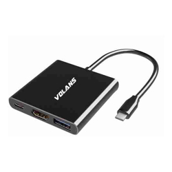 VOL CNV USB-C-M-HDMI-USB3.0-A