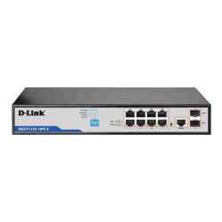 D-Link 10-Port Gigabit Long PoE+ Switch