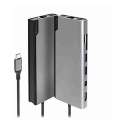 ALOGIC Ultra USB-C Dock PLUS with power delivery - Space Grey