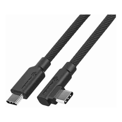 ALOGIC Elements Pro Right Angle USB-C to USB-C Cable - Male to Male - 1m - USB 2.0 - 5A - 480Mbps