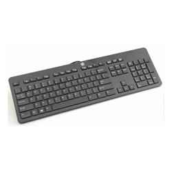 HP ULTRA-SLIM/THIN USB WIRED Business/Typist Keyboard/KB 803181-001
