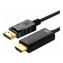Astrotek DisplayPort DP Male to HDMI Male Cable 4K Resolution For Laptop PC to Monitor Projector HDTV Video Cable 1M