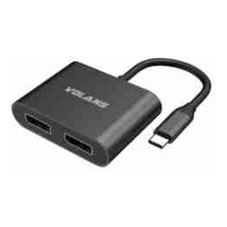 Volans VOL CNV USB-C-M-DUAL-DP-F-ADAPTER