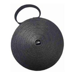 4Cabling Hook & Loop Tape Cable Tie 10m Roll x 15mm Wide | Black