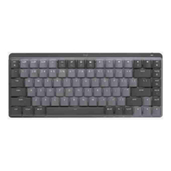 Logitech MX Mechanical Mini Keyboard Wireless Connectivity Graphite Mechanical/MX Keyswitch Bluetooth 10 m Mac PC