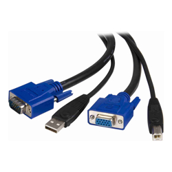 StarTech STARTECH.COM 1.8M 2-in-1 USB KVM CABLE USB VGA KVM CABLE LTW