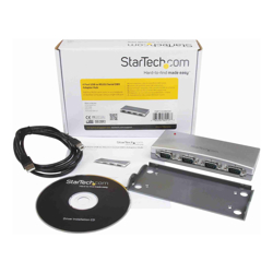 STARTECH.COM 4 Port USB TO SERIAL RS232 ADAPTER HUB - DB89, LTW