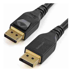 StarTech 13FT (4M) VESA CERTIFIED DISPLAYPORT 1.4 CABLE 8K 60HZ HBR3 HDR UHD DISPLAYPORT TO DISPLAYPORT MONITOR CORD ULTRA HD 4K 120HZ DP 1.4 VIDEO CABLE M/M DP CONNECTOR