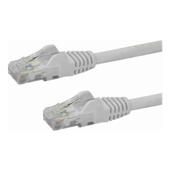 STARTECH.COM CAT6 ETHERNET CABLE 1M WHITE 650MHZ 100W SNAGLESS PATCH CORD Lifetime WARR