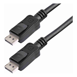 STARTECH.COM 0.5M DISPLAY1.2 CABLE WITH LATCH, 4K, SUPPort DPCP, HDCP, MULTI STREAM, LTW