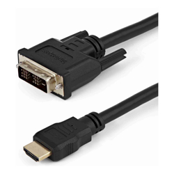 StarTech STARTECH.COM 1.5M HDMI to DVI-D ADAPTER CABLE BLACK LTW 