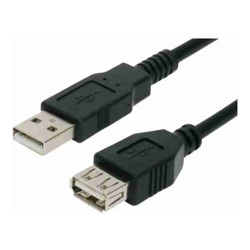 BluPeak COMSOL 2MTR USB 2.0 EXTENSION CABLE A MALE A FEMALE