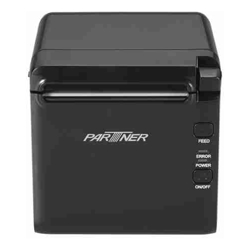 Partner RP-700 Thermal Receipt Printer, USB, Serial, Ethernet - Black 