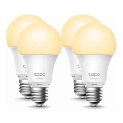 TP-Link Tapo L510E Smart Wi-Fi Light Bulb, Dimmable Edison Screw - 4 Pack 