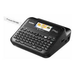 PC & BLUETOOTH CONNECTABLE PORTABLE P TOUCH LABELLER W/ COLOUR DISPLAY - 3.5-24MM TZE TAPE MODEL