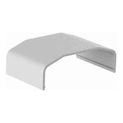Brateck Plastic Cable Cover Joint  Material:ABS Dimensions 64x21.5x40mm White