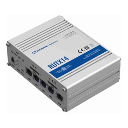 Teltonika RUTX14 - Instant LTE Failover | Reliable and Secure CAT12 4G LTE Router/Firewall with Dual Band WiFi 802.11ac, GNSS/GPS and Bluet