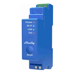 Shelly 1 CIRCUIT DIN RAIL WI-FI RELAY SWITCH