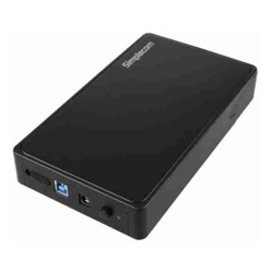 SMP ENC 3.5-SATA-USB3-SE325-BLACK