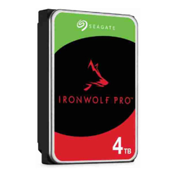 Seagate IronWolf Pro NAS 3.5" HDD 4TB SATA 6Gb/s 7200RPM 256MB Cache 5 Years or 2M Hours MTBF Warranty