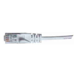 Hypertec HCAT6WH1SL, Cat6 28AWG White Patch Lead 1M Slim, 1 Year, 