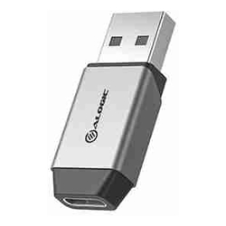 ALOGIC Ultra Mini USB 3.1 (Gen 1) USB-A to USB-C Adapter Space Grey