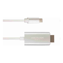 Axceltek Axcelek CUCHDMI-2 USB-C M to HDMI M 2M cable aluminium 4K