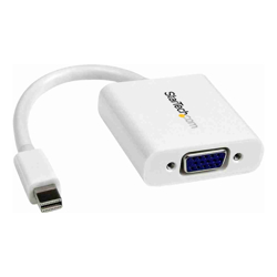 StarTech STARTECH.COM MINI DISPLAYPort TO VGA ADAPTER WHITE 3YR 