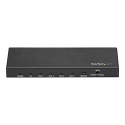 STARTECH.COM 4 Port HDMI SPLITTER - 4K 60HZ - 1X4 WAY HDMI 2.0 SPLITTER 2YR