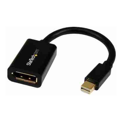StarTech STARTECH.COM MINI DISPLAYPort TO DISPLAY ADAPTER M TO F BLACK LTW