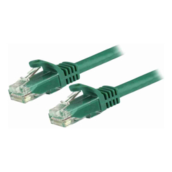 STARTECH.COM CAT6 ETHERNET CABLE 50CM GREEN 650MHZ 100W SNAGLESS PATCH CORD Lifetime WARR