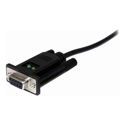 STARTECH.COM USB to RS232 DB9 SERIAL ADAPTER, M to M, 1.8M, NULL MODEM, FTDI, 2YR