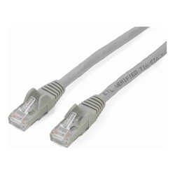 StarTech STARTECH.COM 2M CAT6 ETHERNET CABLE GREY 650MHZ 100W Snagless PATCH CORD LTW